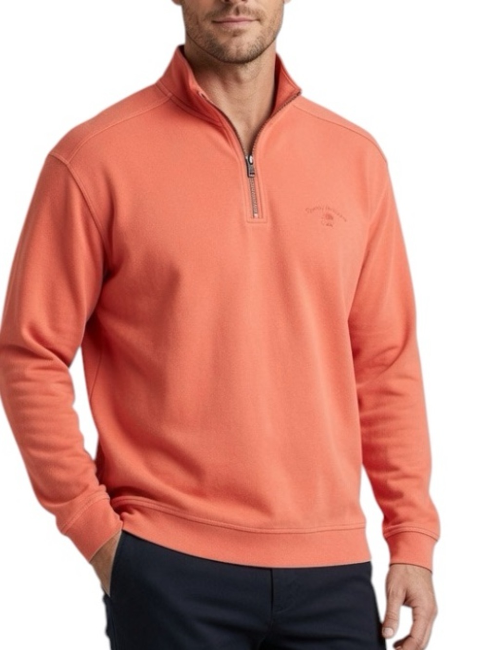 TOMMY BAHAMA:  18 Golf Men’s Long Sleeve Pullover Shirt- Size XL